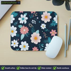 momorii Flower smooth mouse pad Gaming desk pad Mousepad (220mm x 180mm) compact desk mat laptop desktop desk pad