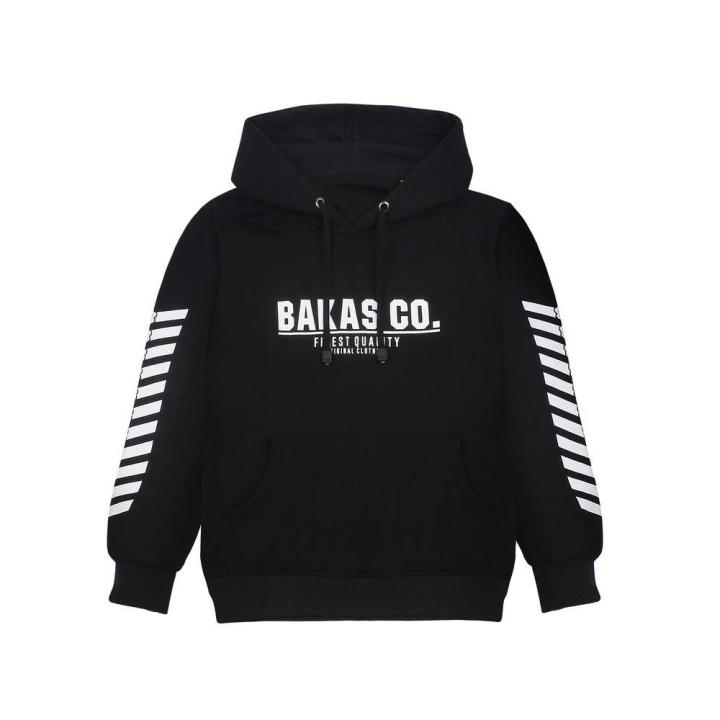 Jaket BAKAS List OFF WHITE Anak Kids Jaket Sweater Pullover