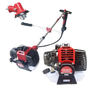 Máy cắt cỏ Oshima 330 Bạc 2 thì nòng 36mm công suất 09kw công nghệ nhật bản bảo hành 12 tháng