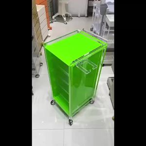 xpkQ Nordic Beauty Salon Trolley Barbershop Hairstylist Perm Dye Storage Tool Cabinet Creativity Salon Furniture Kosmetik Wagen FYST 5B8Q6