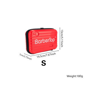 BarberTop Hairdressing Scissor Bag Stylist Storage Bag Large Capacity Electric Shear Storage Box Barber Accessories