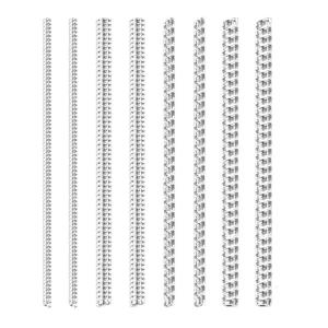8pcs Ring Size Adjuster Spirals Spring Plastic Guards Resizer Invisible Loose Rings Coil Wrap for Men and Women