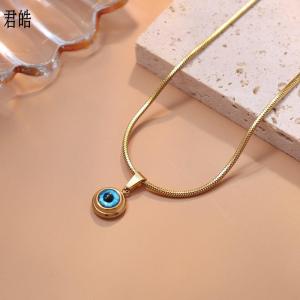 【พร้อมส่ง】evil eye สร้อย คอ ดวงตาปีศาจ สร้อยคอผู้หญิง evil eye ของแท้ evil eye necklace สร้อยคอ Clavix ที่ไม่ซ้ำใครสำหรับผู้ชายผู้หญิง สร้อย evil eye ของแท้ เครื่องประดับแฟชั่นของขวัญท่องเที่ยว evil eye ของแท้ ตุรกี
