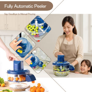 Automatic Electric Grape Peeler Machine - Hands-Free Skin Remover for Berries Fruits Fruit Prep Tool Effortless Peeling