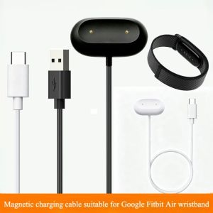 USB/Type-C Charger Magnetic For Google Fitbit Air Charging Cable Cord Wire Adapter For Google Fitbit Air Smart Watch Accessories