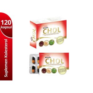 Nutrafor Chol Obat Penurun Kadar Kolesterol 120 Kapsul