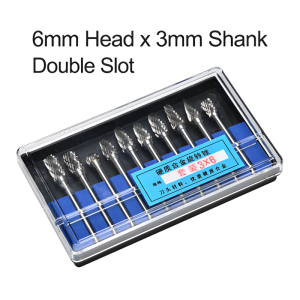 Toolshub Tungsten Carbide Rotary Burr Mata Porting Tool Metal Woodworking Grinding Carving Drill