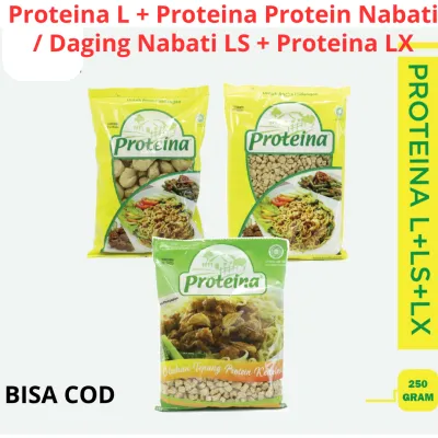 Proteina L + Proteina Protein Nabati / Daging Nabati LS + Proteina LX 250 G