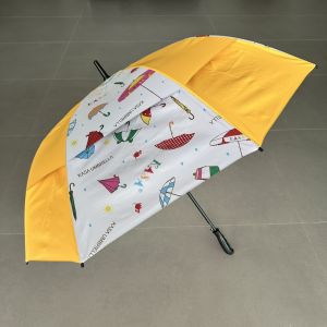 ร่มกอล์ฟ 2 ชั้น 30 นิ้ว ไฟเบอร์ เปิดออโต้ ผ้าUV กันแดด กันน้ำ สีสวย ร่มแฟชั้น สปริงใช้งานง่าย ผลิตในไทย Golf Umbrella