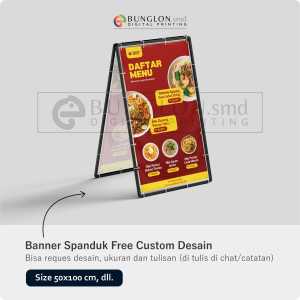 PRINT CETAK SPANDUK BANNER DAFTAR MENU BISA CUSTOM