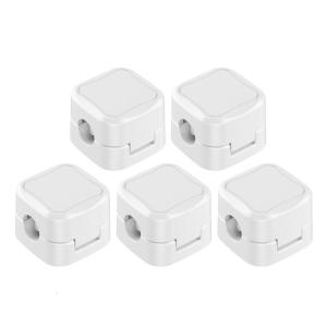 5 Pcs Magnetic Cable Clips Magnetic Cable Organizer Magnetic Cable Holders For Desk Secure Charging Cords Data Cables