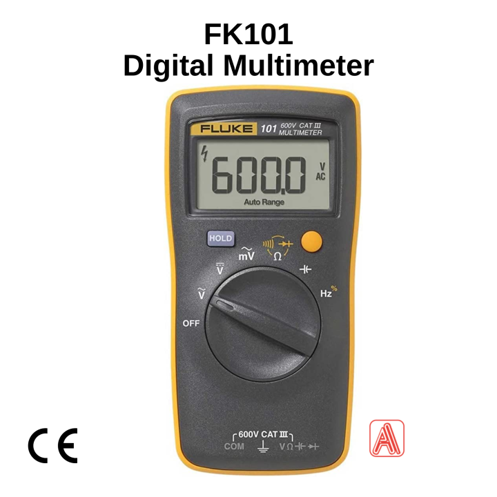 FLUKE 101 DIGITAL MULTIMETER 600V - Original | Lazada