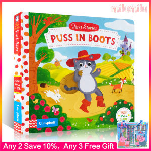BUSYหนังสือนิทานการศึกษาเด็กปฐมวัยหนังสือOriginalหนังสือภาษาอังกฤษพุซอินบู๊ทส์Firsto Stories