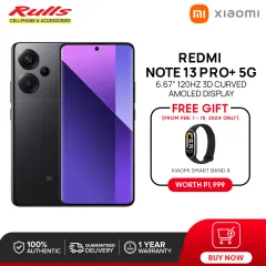 REDMI Note 13 Pro 5G (Black, 256 GB 8GB RAM)6.67 200MP 5100 mAh Global  Version