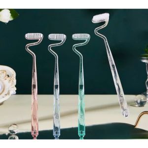 Bàn Chải Đánh Răng Dọc Haobai Combo 4 Cây Lông Siêu Mềm Làm Sạch Sâu Êm Ái Bảo Vệ Nướu Răng Nhạy Cảm