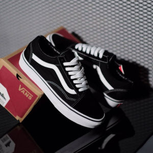 Vans1997 KNU Skoll Black and White Shoes For Men and Women  - Sneakers Vans1997 Sepatu Remaja Pria / Wanita Casual Kekinian Murah Terbaru - Sepatu 31-43 - Brand New In Box - ARF SNEAKERS - COD