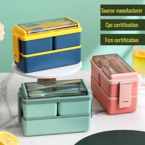 Dinner Plate Portable Seal with Lid Tableware Convenience Environmental Protection and Safety