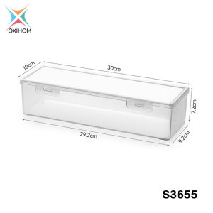 Oxihom S3655 Kotak Penyimpanan Tempat Sendok Tempat Make Up Tempat Sayur Buah