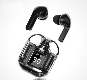 Tai nghe không dây Bluetooth trong suốt có đèn led thời trang dễ thương