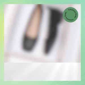 [Direct Delivery]New Winter Mid-Heel Shoes (3-5cm Heel Height) Square Toe Design with Chunky Heel Rubber PU Material Low-Top Slip-On Style