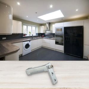 SVSAKZ168 Durable Material Commercial Cooler Hinges Stable Performance Stainless Steel Door Closers Easy Install Smooth Opening Closing Freezer Door Hardware Commercial Refrigeration Equipment