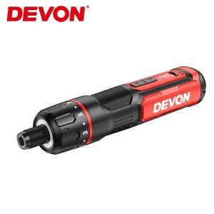 DEVON 5617-Li-4 4V Cordless Electric Screwdriver Set 2000mAh Type-C Fast Charge 7+1 Precision Mechanical Torque 5Nm Smart Mini Power Drill