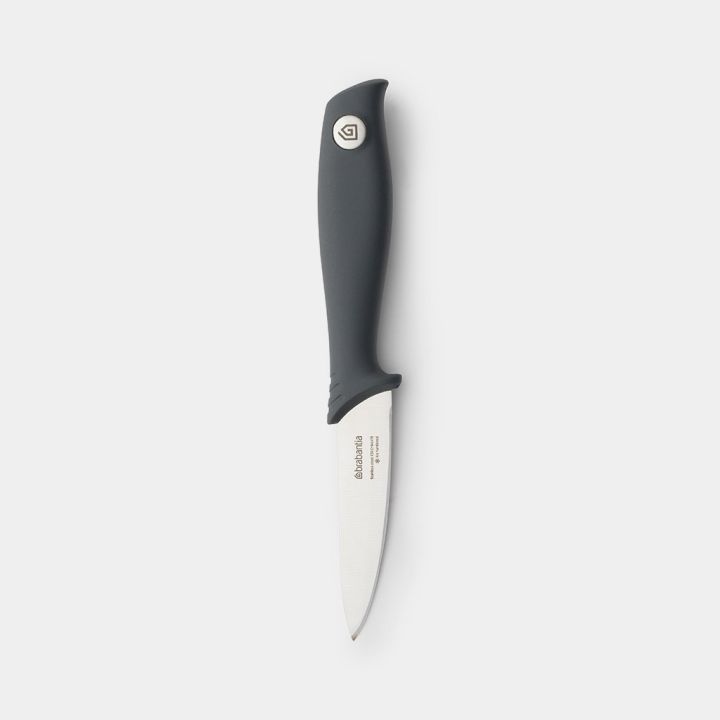 Brabantia Tasty+ Paring Knife, Dark Grey Lazada PH