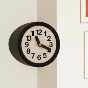 Sacesr Corner Wall Clock Decorative Wall Watch Luxury Aesthetic Modern Interior Clocks Silent Elegant Living Room Watches Home Decor K6R8Z
