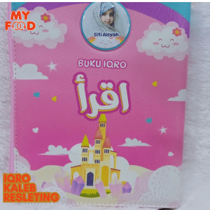 Iqro QR Kaleb Resleting Milenial Iqro Anak FullColor Tutorial Gratis Tulis Nama dan Foto diPin Cover