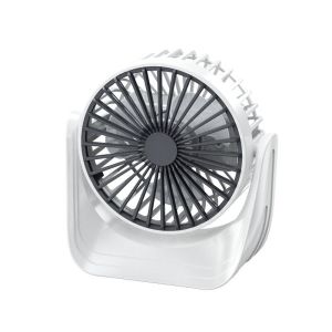 Mini Fan Silent Desktop Mute 360-Degree Rotation Portable Fan USB Charging