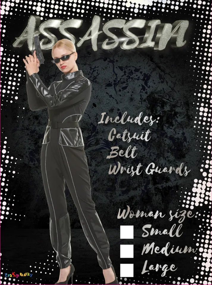 Plus Size Women's Secret Agent Costume