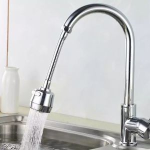 Kepala Kran / Booster Selang / Shower Kran Bahan Stainless Hitam WXJ-4