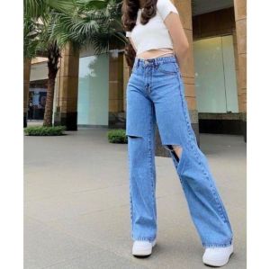 CELANA KULOT SOBEK WANITA HIGHWAIST LOOSE KOREA STYLE - CELANA SOBEK BOYFRIEN WANITA HIGHWAIST - HIGHWAIST LOOSE JEANS SOBEK WANITA - KULOT SOBEK TERBARU 2023 KEKINIAN - HIGHWAIST KOREA STLYLE - CELANA SOBEK WANITA VIRAL - CELANA PANJANG WANITA DEWASA
