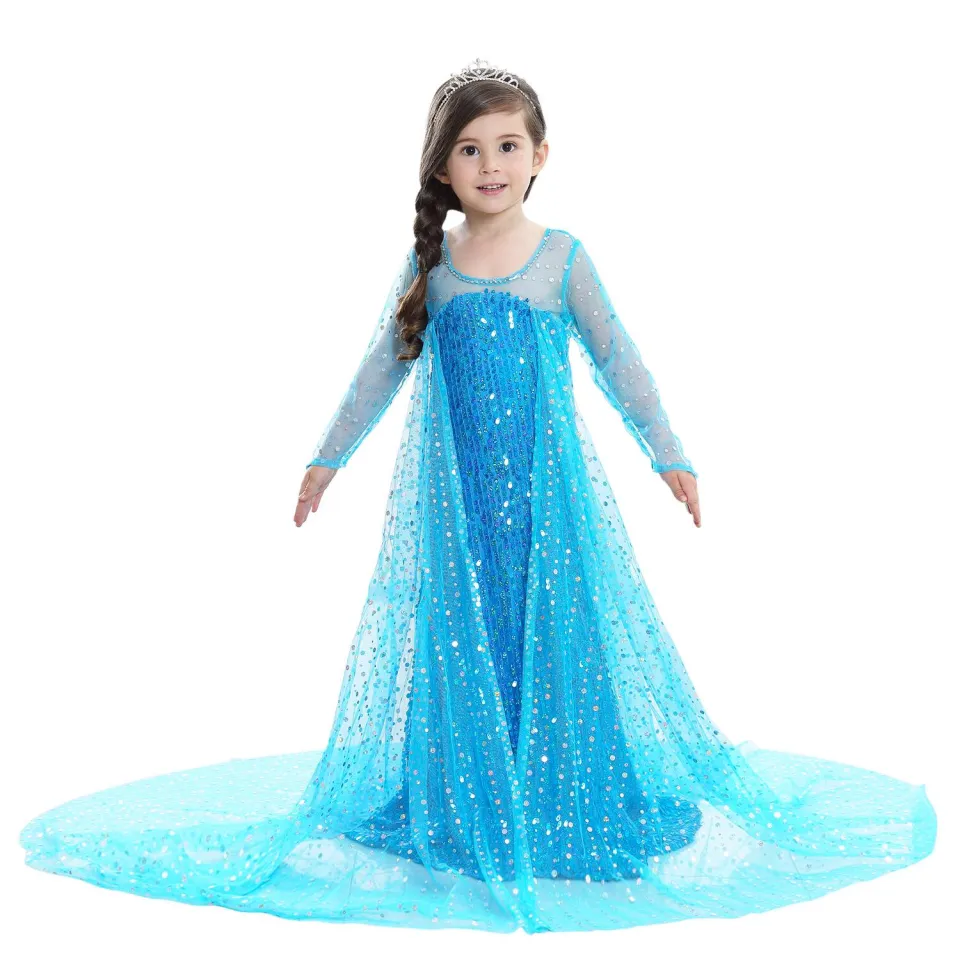 Váy elsa - Váy công chúa Elsa - Elsa Frozen | Elsa, Công chúa, Thời trang