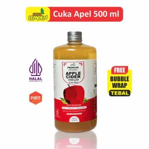 PROMO SALE Cuka Apel Organik Apple Cider Vinegar Premium With The Mother - 500ML