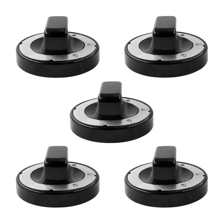 Commercial Kitchen Gas Cooking Stove Cooker Parts 10Mm Stem Black Knob