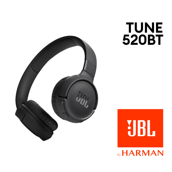 JBL Tune 520BT Wireless on-ear headphones Sweat Resistant On-Ear