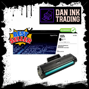 HP 107a Black Original Laser Toner Cartridge (W1107a)