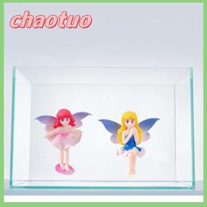 chaotuo Phim Hoạt Hình Cá Xe Tăng Trang Trí Nội Thất Mini Diver Mô Phỏng Nổi Nàng Tiên Cá Aquarium Fish Tank Trang Trí Kiki Mặt Dây Chuyền Aquarium Phụ Kiện