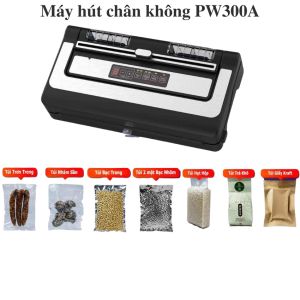 Máy Hút Chân Không công nghiệp P400 không kén túi đường hàn 40cm mối hàn 8mm hút kiệt mọi loại túi mối hàn chắc chắn có tính năng thổi phồng bao bì. Bảo hành uy tín 12 tháng