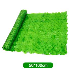 50*300cm Artificial Leaves Artificial Hedges Fence and Faux Ivy Vine Leaf Decoration for Outdoor Garden Decor Back-Artificial Leaf Vine Hedge Outdoor Decor-Garden Wall Decors