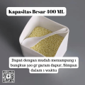 SHI GUANG JI Wall Mounted Spice Box Kotak Bumbu Makanan Dinding ABS. 