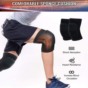 2pcs Sports Support Kneepad Dancing Knee Protector Volleyball Yoga Knee Brace Winter Breathable