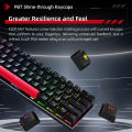 MACHENIKE K500 M61 Analog Magnetic Switch Mechanical Keyboard 8000 Hz Polling Rate RBT Wired keyboard Adjustable Key Travel RGB Backlit Aluminum Top Plate 61 Keys Gaming Keyboard Support Driver. 