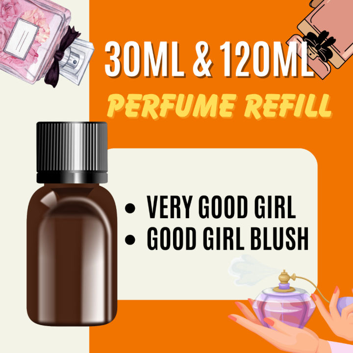 30ml 120ml Very Good Girl Good Girl Blush PERFUME REFILL