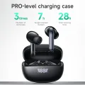 【By HOCO Original Genuine】Hoco 100% Original EQ5 TWS Wireless Earbuds Bluetooth 5.3 Noise Cancellation Energy true wireless ANC+ENC noise HIFI Stereo Built-In Microphone IPX5 Waterproof Office Break headphones. 