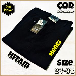 CELANA KERJA ABU TUA FORMAL TERMURAH PREMIUM - REGULER & SKINNY - SIZE 27-38