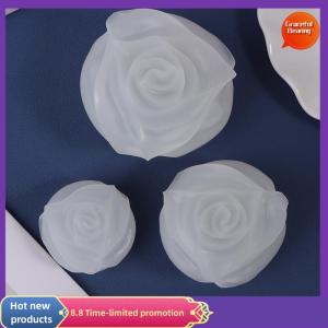 Graceful Flower Silicone Candle Mold 3D Peony Flower Soap Gypsum Resin Casting Mould DIY Chocolate Cake Baking Tool Wedding Gift