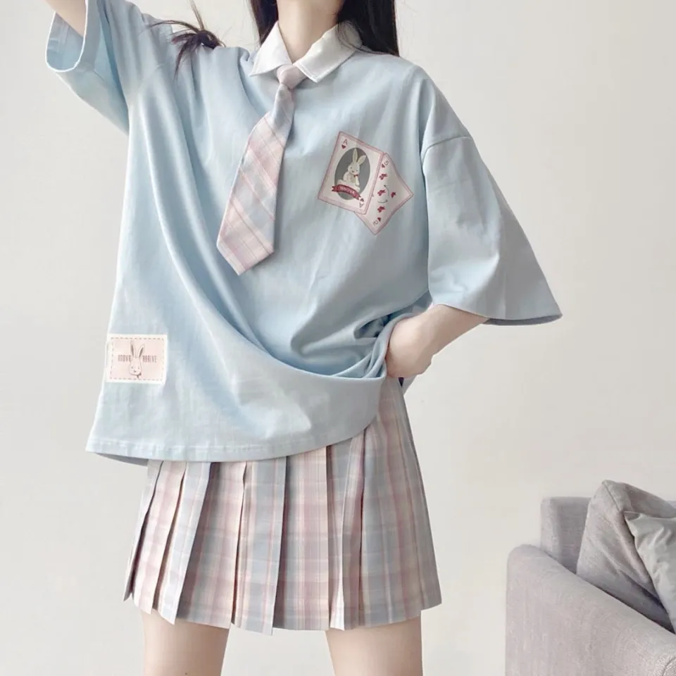 Chân váy JK dài dáng xòe xếp ly kẻ caro phong cách học sinh Nhật Bản V00040  - Chân váy | ThờiTrangNữ.vn