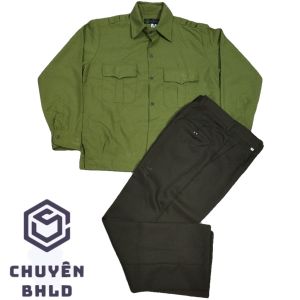 Bộ quần áo nam trung niên áo bay quần dạ hàng đẹp có đủ cộc tay và dài tay Menswear
